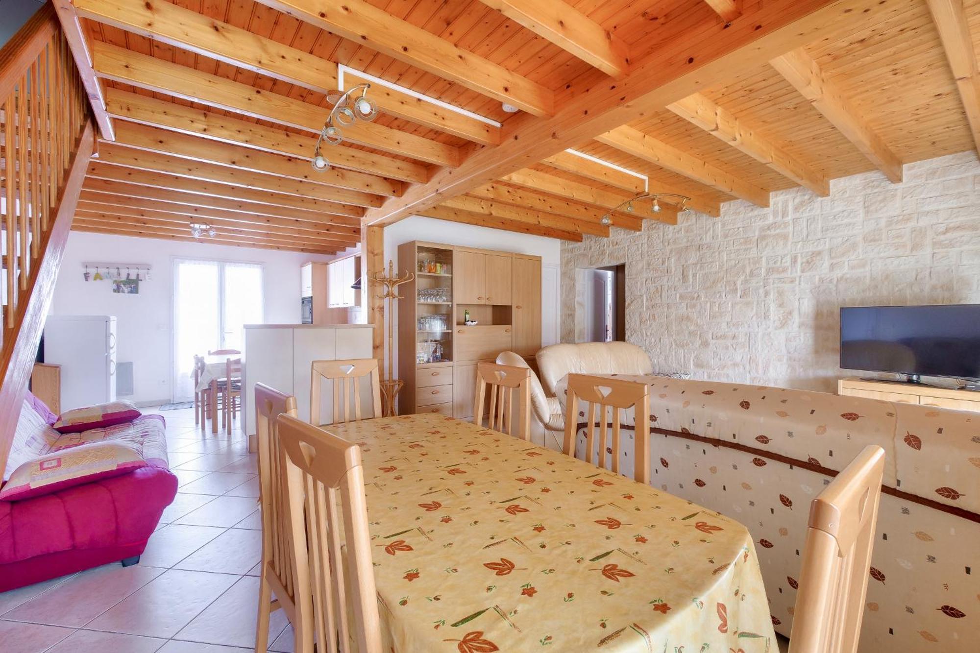 Maison Pour 8 - 5Min De La Plage - Jardin & Veranda Longeville-sur-Mer Extérieur photo