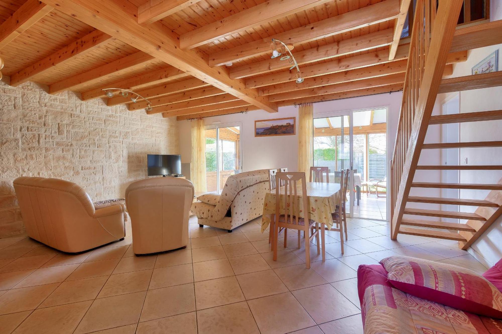 Maison Pour 8 - 5Min De La Plage - Jardin & Veranda Longeville-sur-Mer Extérieur photo