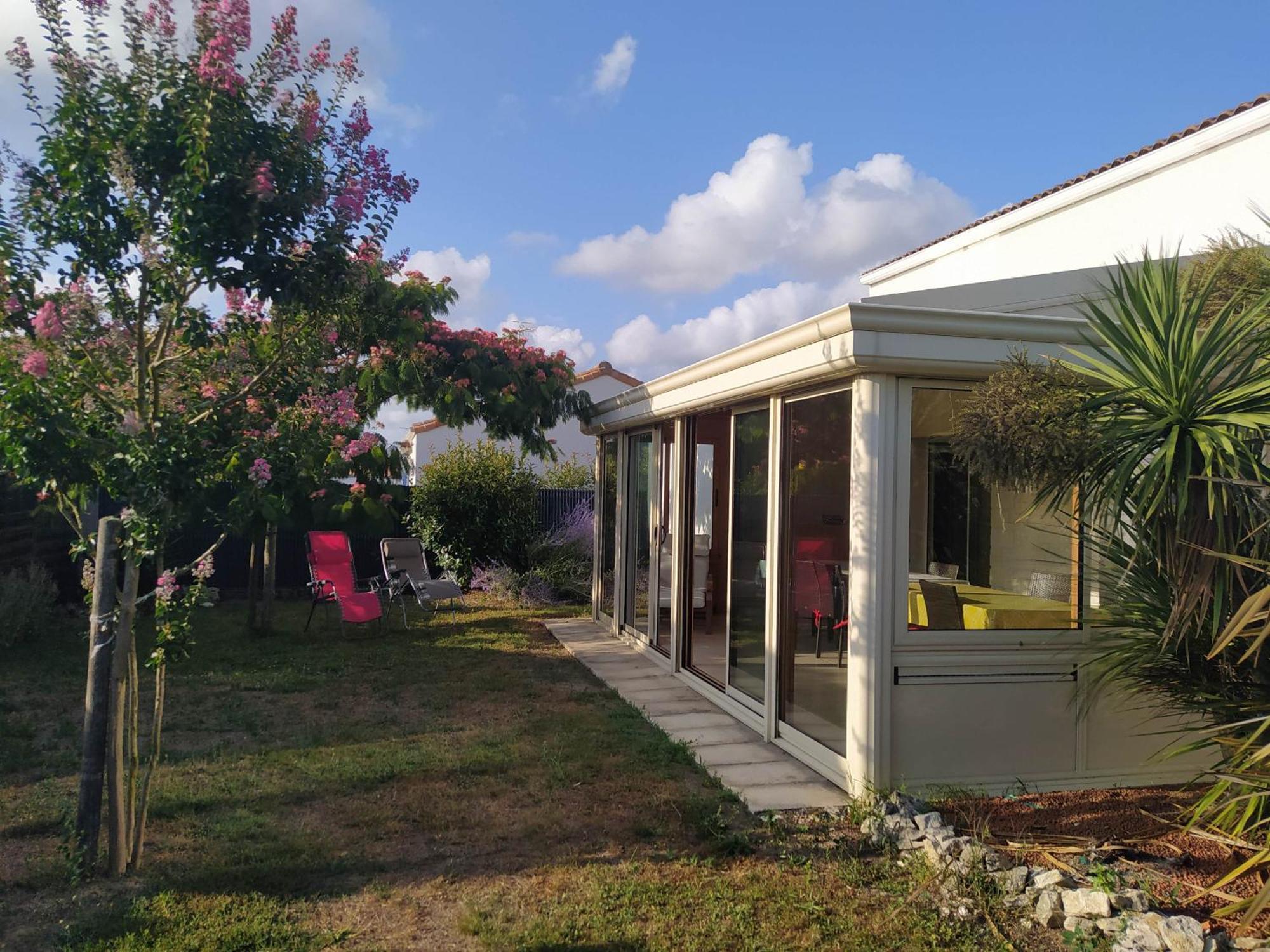 Maison Pour 8 - 5Min De La Plage - Jardin & Veranda Longeville-sur-Mer Extérieur photo