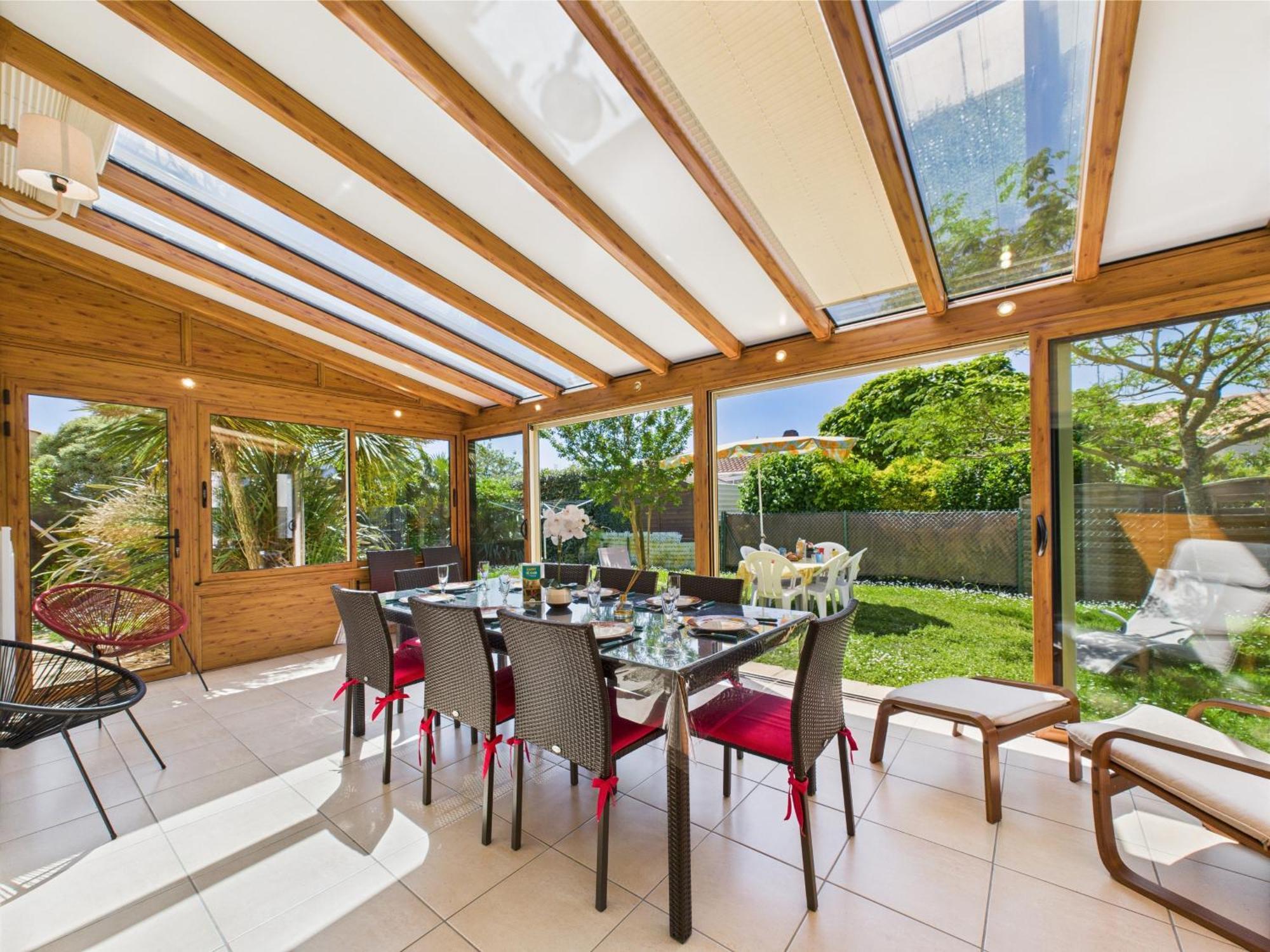 Maison Pour 8 - 5Min De La Plage - Jardin & Veranda Longeville-sur-Mer Extérieur photo