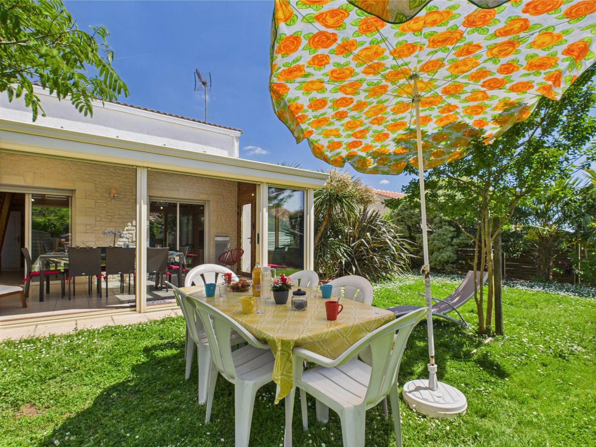 Maison Pour 8 - 5Min De La Plage - Jardin & Veranda Longeville-sur-Mer Extérieur photo